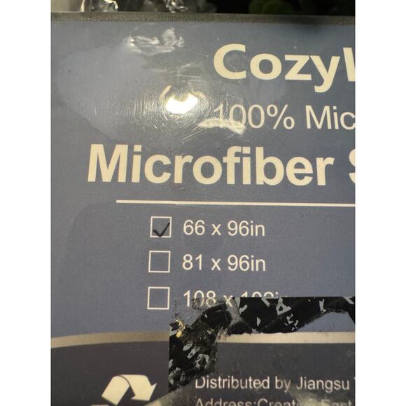 Cozylux Twin Size Bed 100% Microfiber Sheet Set- Soft & Breathable Dark Grey - Picture 5 of 5